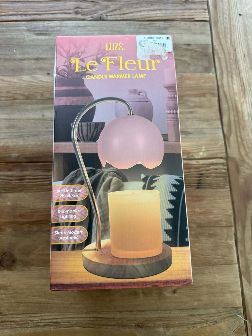 LUZÉ Le Fleur Candle Warmer Lamp